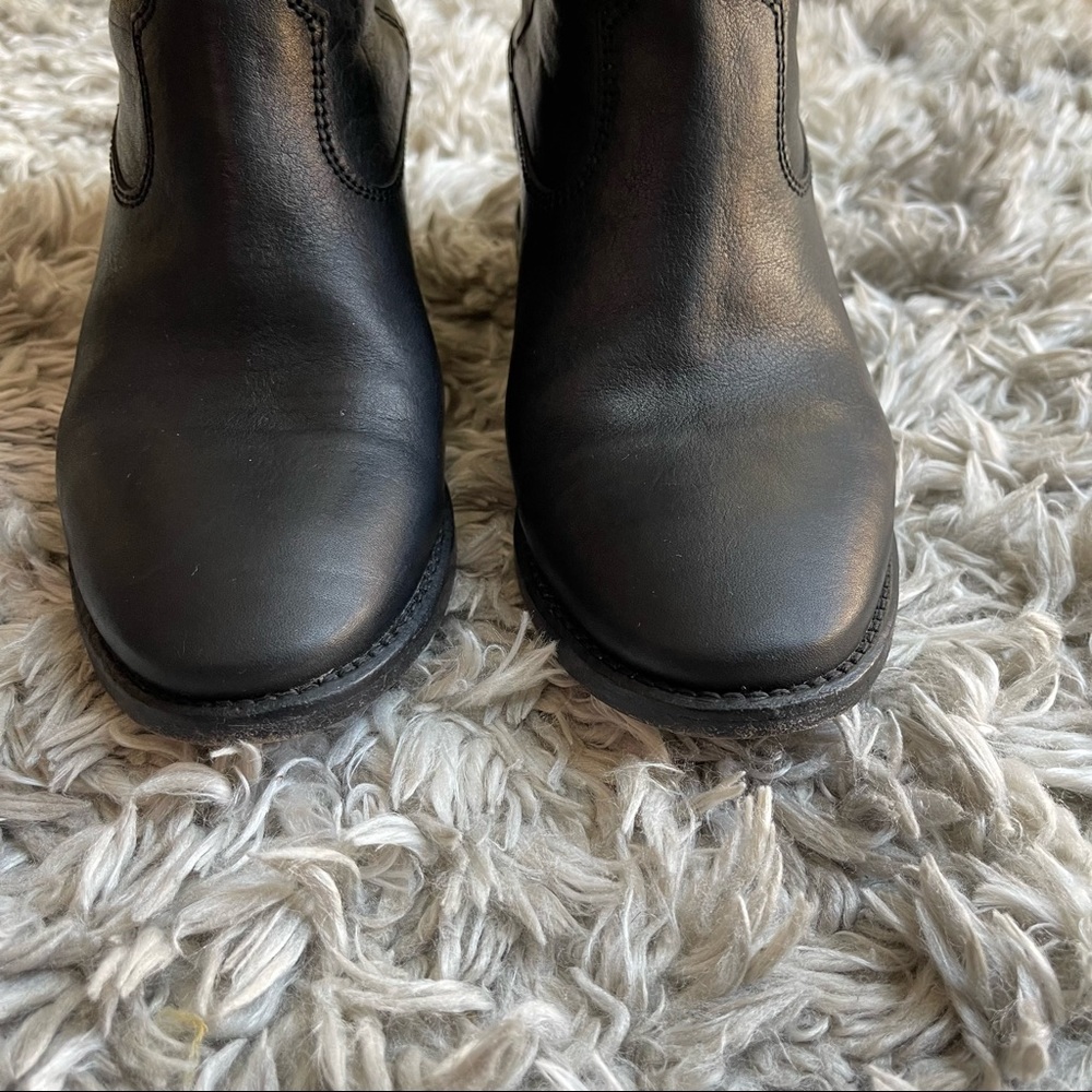 Isabel Marant Cluster Leather Hidden Wedge Ankle Boots - Picture 12 of 16